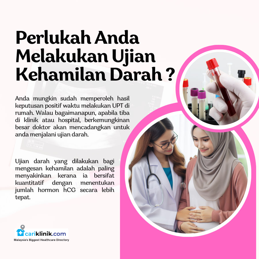 PERLUKAH ANDA MELAKUKAN UJIAN DARAH KEHAMILAN ?