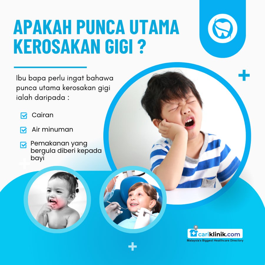 APA PUNCA UTAMA KEROSAKAN GIGI ANAK ANDA ?