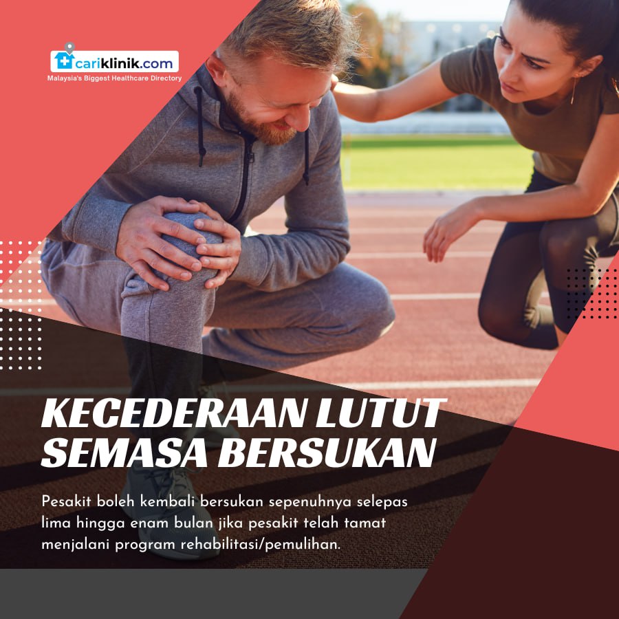 KECEDERAAN LUTUT SEMASA BERSUKAN