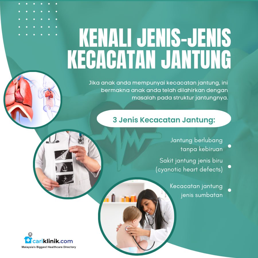 KENALI JENIS-JENIS KECACATAN JANTUNG