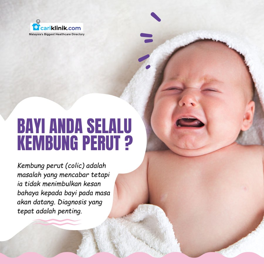 BAYI ANDA SELALU KEMBUNG PERUT ?