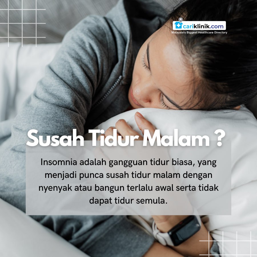 SUSAH TIDUR MALAM ?