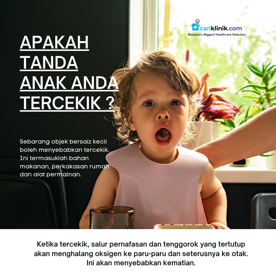 APA TANDA ANAK ANDA TERCEKIK ?