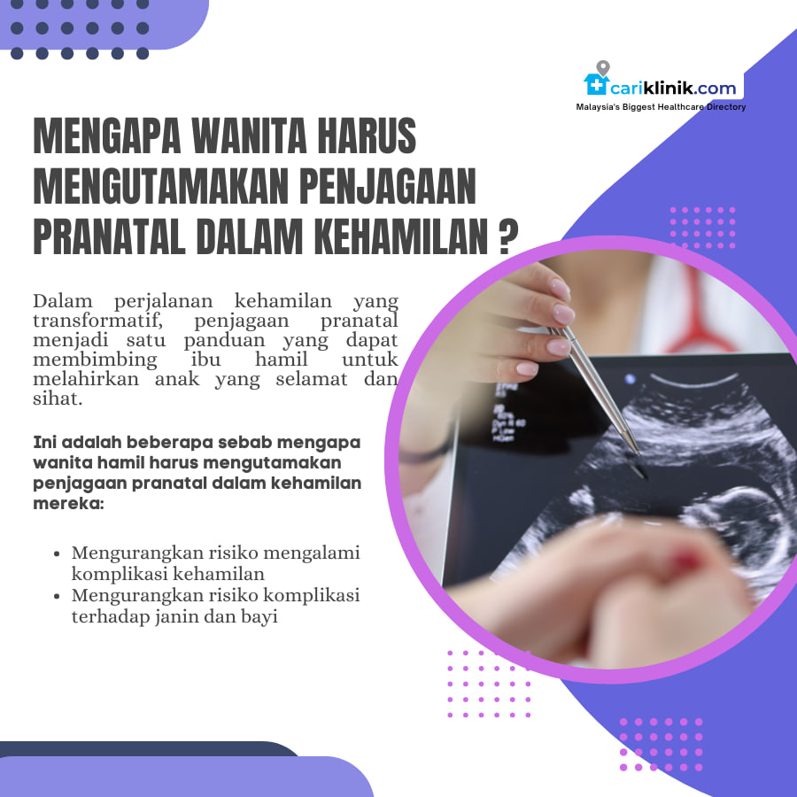 MENGAPA WANITA HAMIL HARUS MENGUTAMAKAN PENJAGAAN PRANATAL DALAM KEHAMILAN