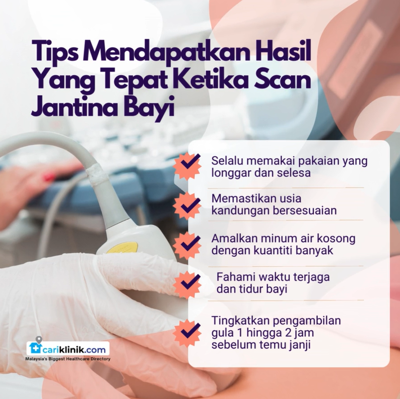 TIPS UNTUK MENDAPATKAN HASIL YANG TEPAT KETIKA SCAN JANTINA BAYI