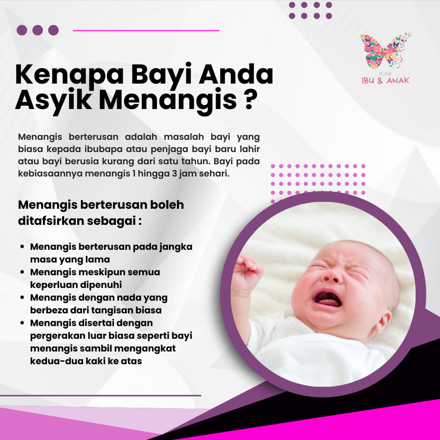 Kenapa Bayi Anda Asyik Menangis?