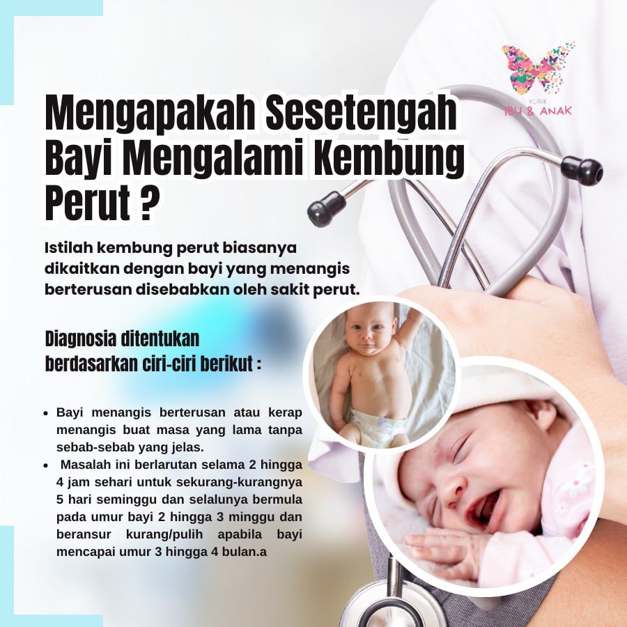 Mengapakah Sesetengah Bayi Mengalami Kembung Perut ?