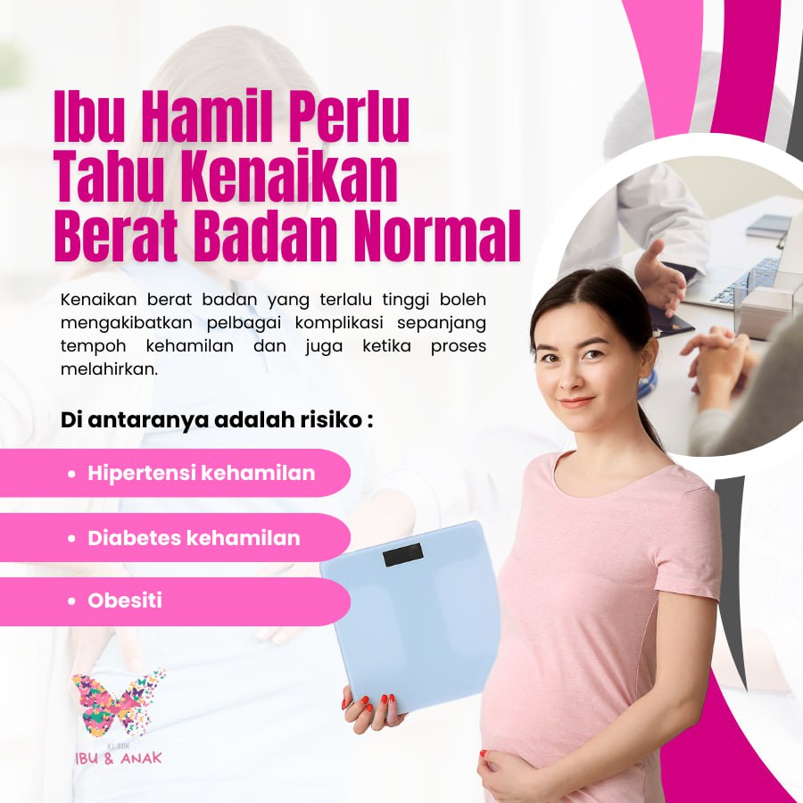 Ibu Hamil Perlu Tahu Kenaikan Berat Badan Normal