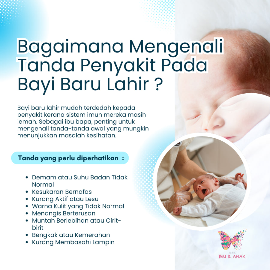 Bagaimana Mengenali Tanda Penyakit Pada Bayi Baru Lahir ?