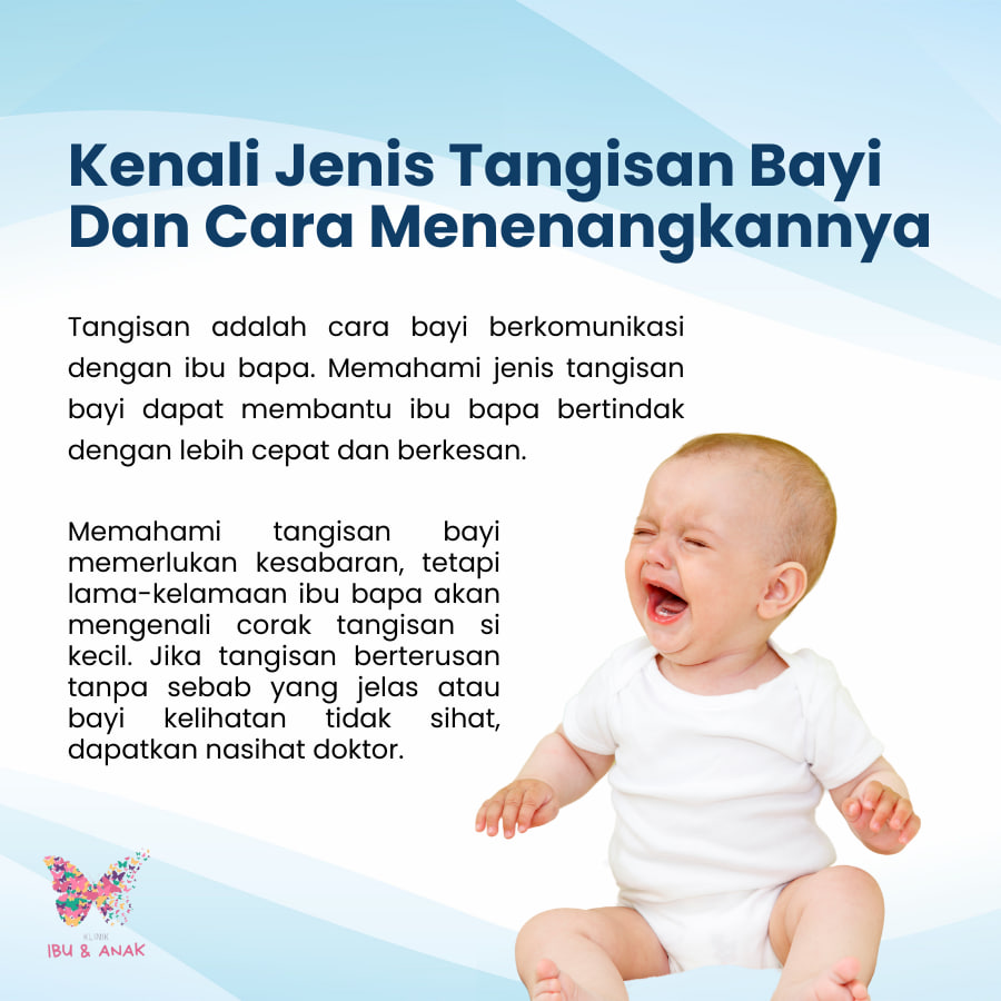 Kenali Jenis Tangisan bayi Dan Cara Mengatasinya