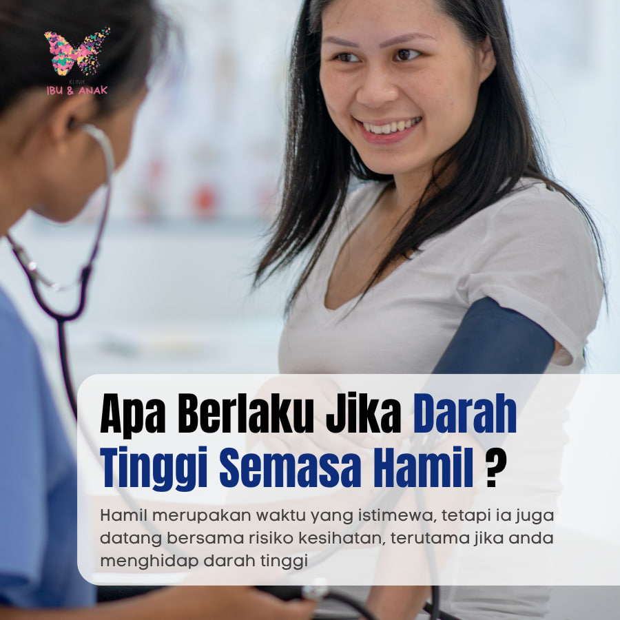 Apa Berlaku Jika Darah Tinggi Ketika Hamil ?
