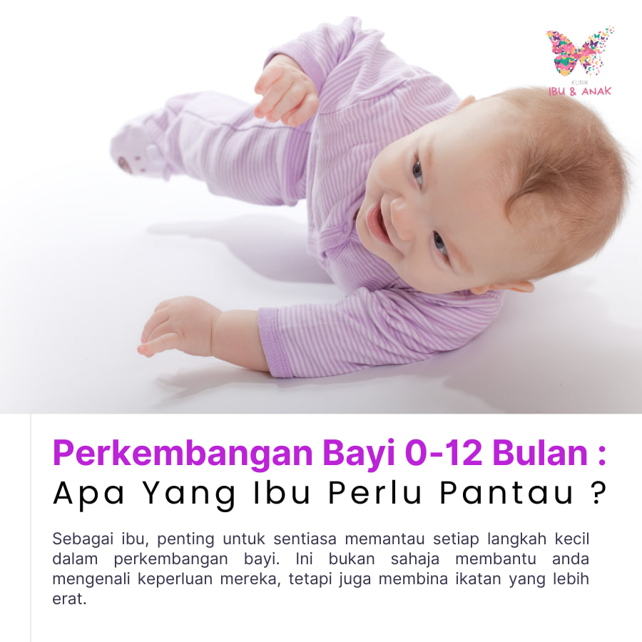 Perkembangan Bayi 0-12 Bulan : Apa Yang Ibu Perlu Tahu ?