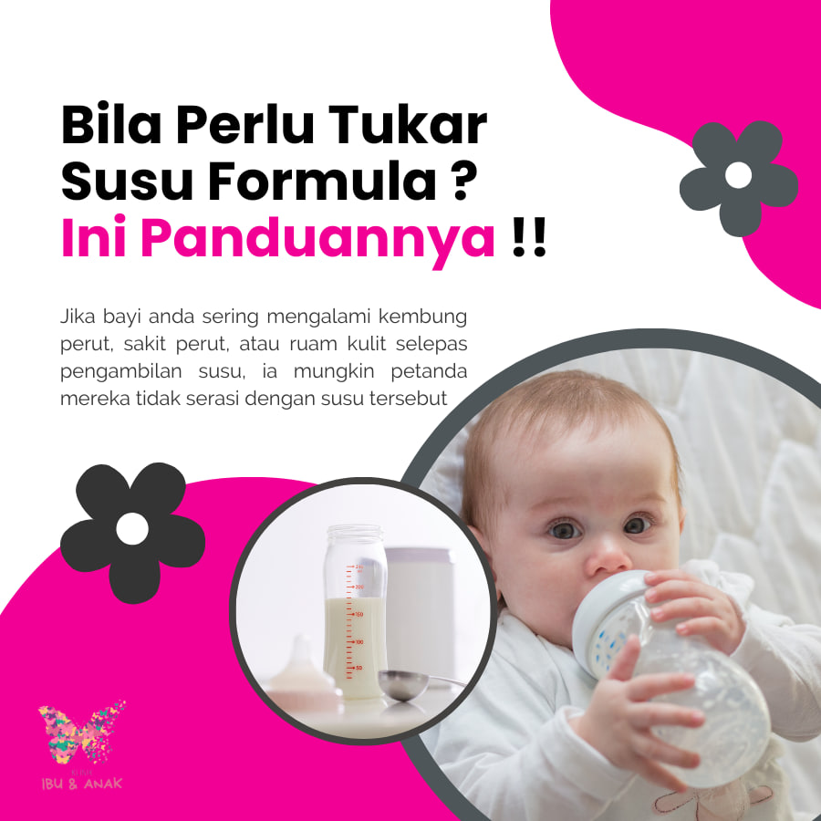 Bila Perlu Tukar Susu Formula ? Ini Panduannya !