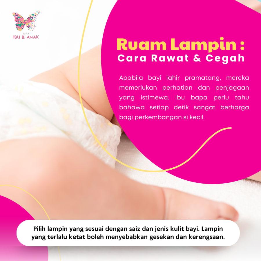 Ruam Lampin : Cara Cegah & Rawat
