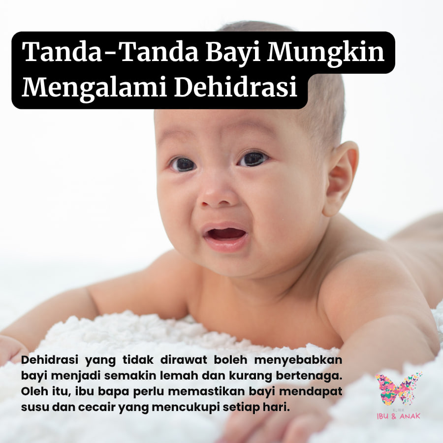 Tanda-Tanda Bayi Mungkin Mengalami Dehidrasi