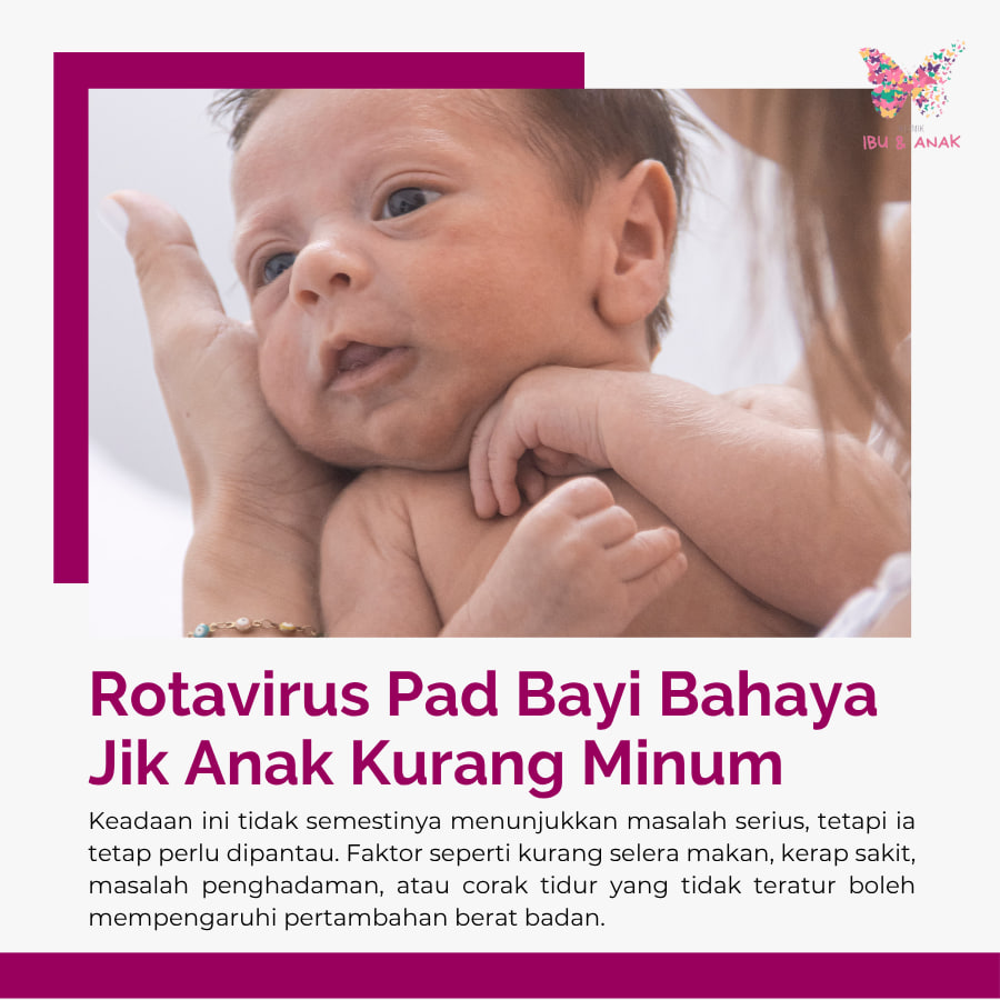 Rotavirus Pada Bayi Bahaya Jika Anak Kurang Minum