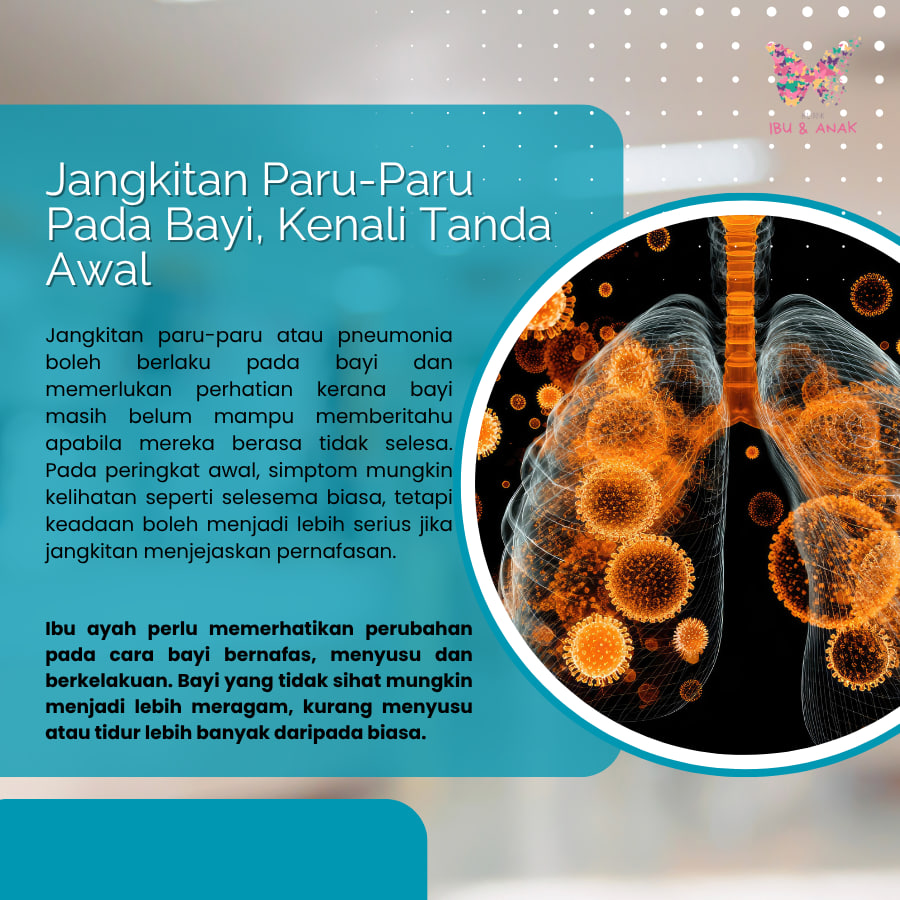 Jangkitan Paru-Paru Pada Bayi, Kenali Tanda Awal