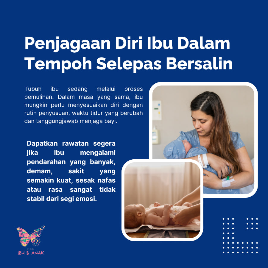 PENJAGAAN DIRI IBU DALAM TEMPOH LEPAS BERSLIN