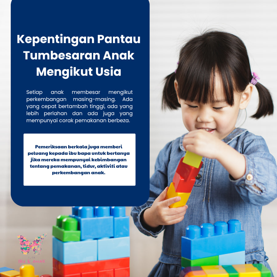 KEPENTINGAN PANTAU TUMBESARAN ANAK MENGIKUT USIA