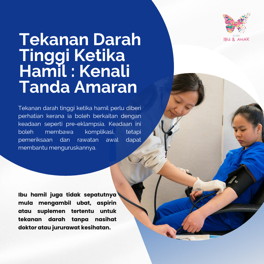 TEKANAN DARAH TINGGI KETIKA HAMIL, KENALI TANDA AMARAN